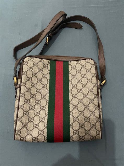 gucci red small sling bag|gucci sling bag original.